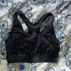Women's Black Sports Bra